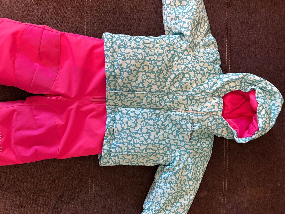 Costum de iarna impermeabil  fetite Columbia