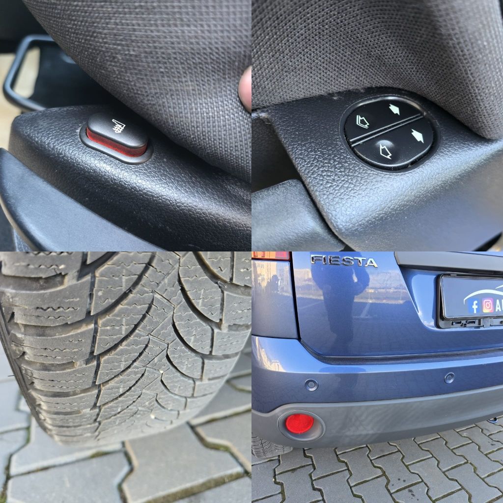 Ford Fiesta Facelift 1.6i/170000km/2007/Senzori parcare/Clima/4usi/