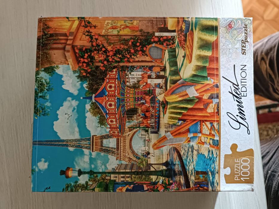 пазлы б/у на 1000 деталей