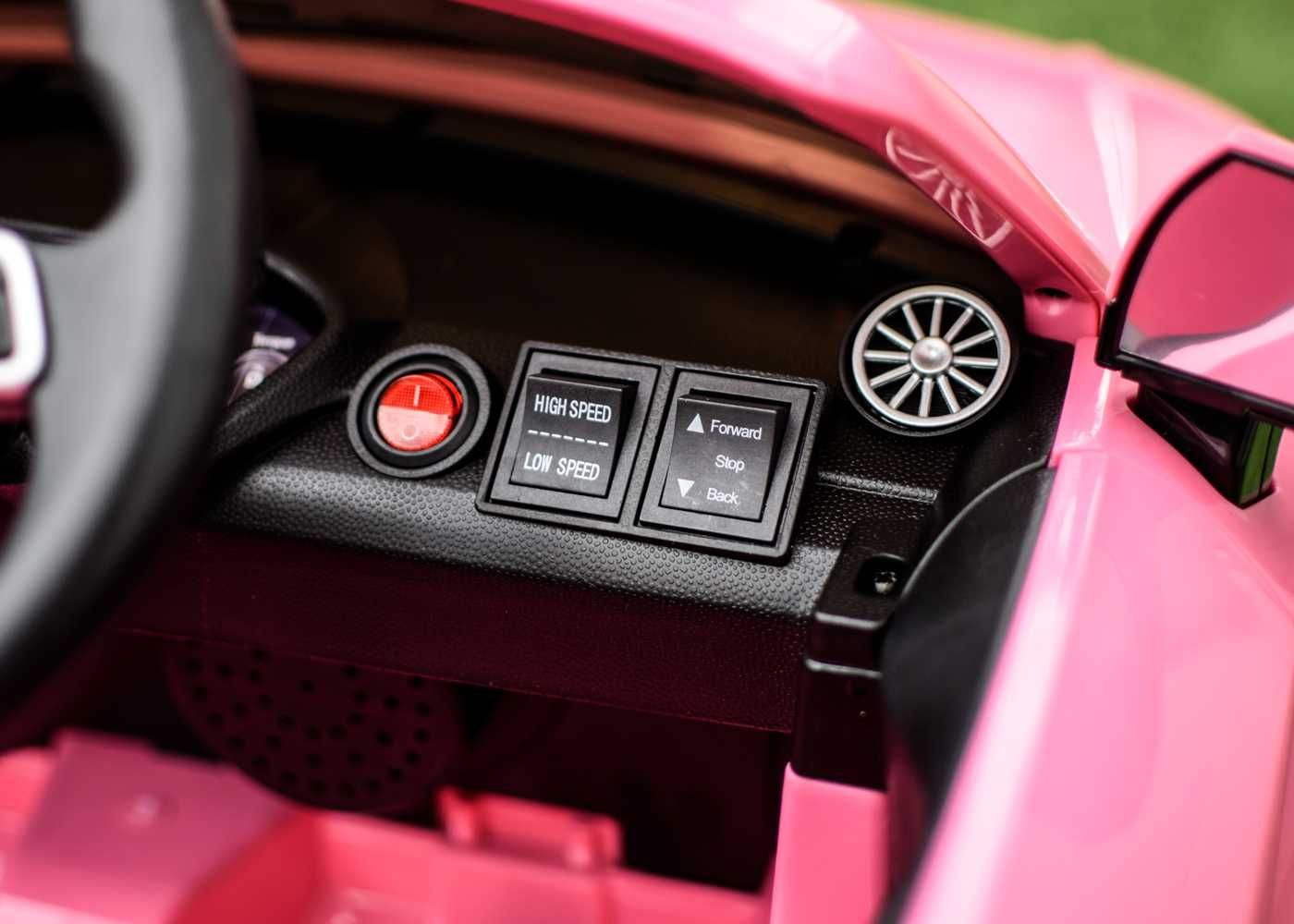 Masinuta electrica pentru copii, Audi TTRS 2x 35W 12V, BT #Pink