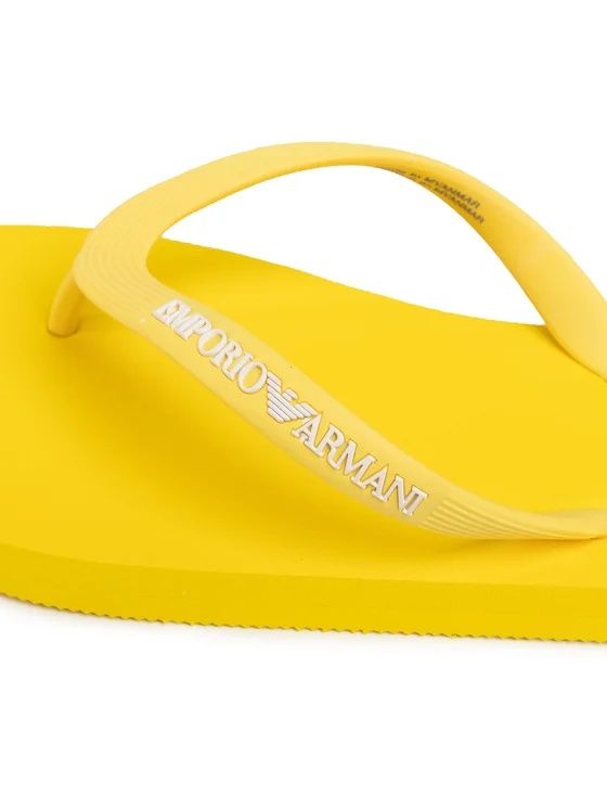 Дамски джапанки Emporio Armani Yellow