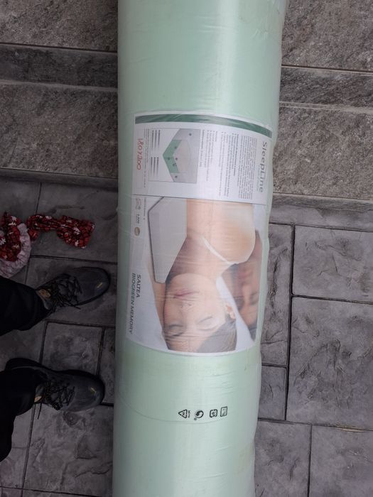 Saltea cu spuma memorie noua!