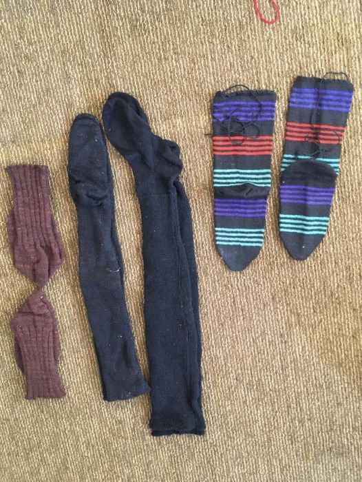 Продавам домашно плетени чорапи