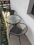 Set masa plus scaune exterior
