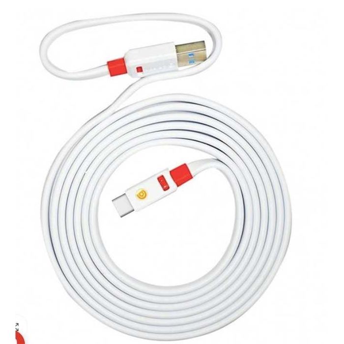 Кабел Type C - USB3.0  M/M 3m Digital One SP00932 бял, Griffin S8