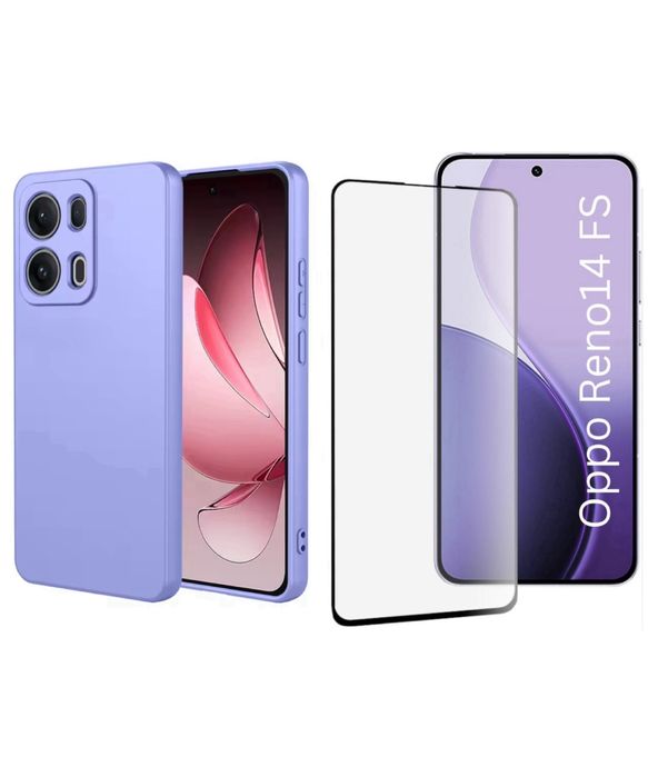 Oppo 14F 14FS A5 5G A5 PRO Husa Liquid Case  + Folie Sticla Full Cover