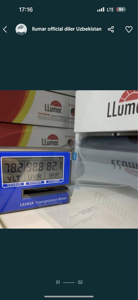 Llumar air80 sonsa zashita