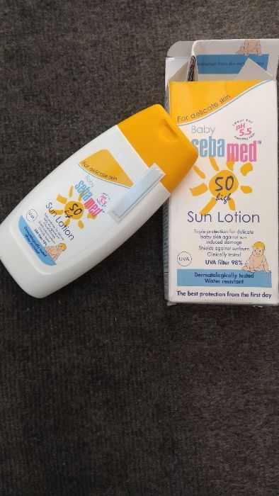 Слънцезащитен лосион Seba Med SPF 50+