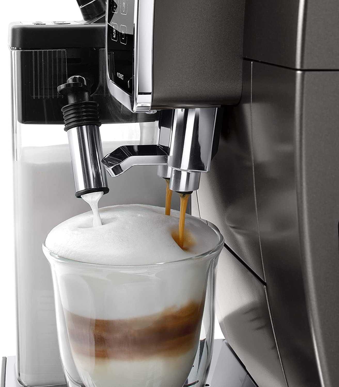 Кафеавтомат Delonghi Dinamica Plus ECAM380.95.TB LatteCrema Hot