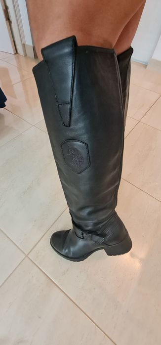 Cizme piele naturala Ralph Lauren