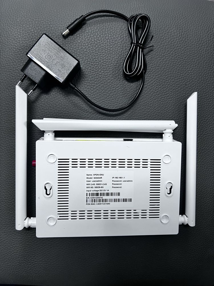 3434G4R gpon orginal optom Xitoy birinchi qo’l wifi routerlar