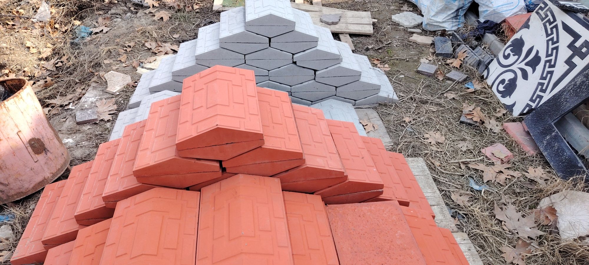 Optim Shlakablok va blok ustiga beton shapkalar