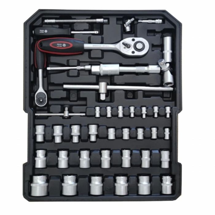 Професионален куфар с инструменти IF Tools BLACK GOLD 2024 – 599 части