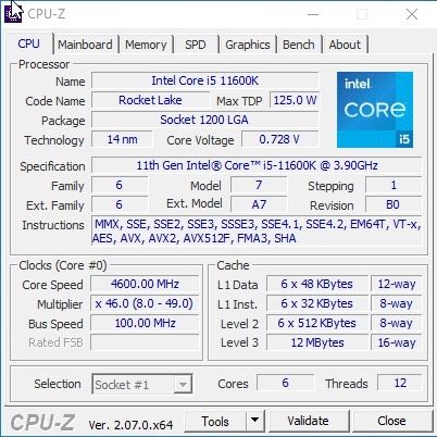 PC Gaming RGB RTX 3070 i5 11600k