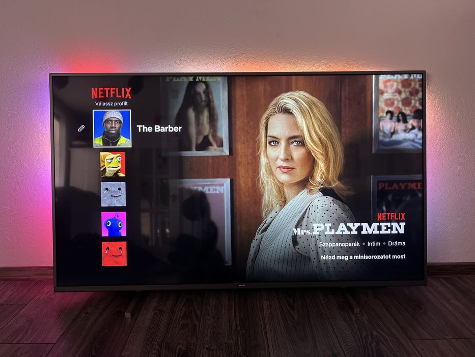 Philips Ambilight TV 139 cm, Smart, 4K Ultra HD, LED,