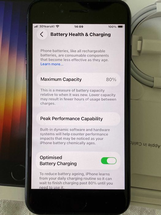 Apple iPhone SE 3rd Gen. 5G - 64GB - Midnight