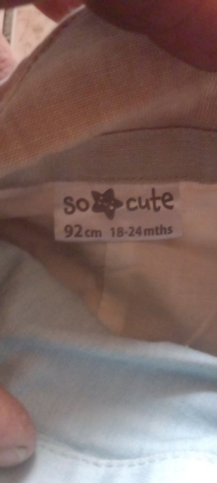 Costum ocazie botez  92 cm 18-24 luni