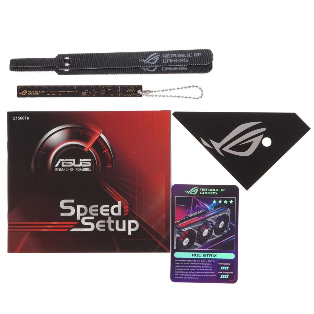 Видеокарта ASUS GeForce RTX 3080 Ti ROG Strix OC Edition