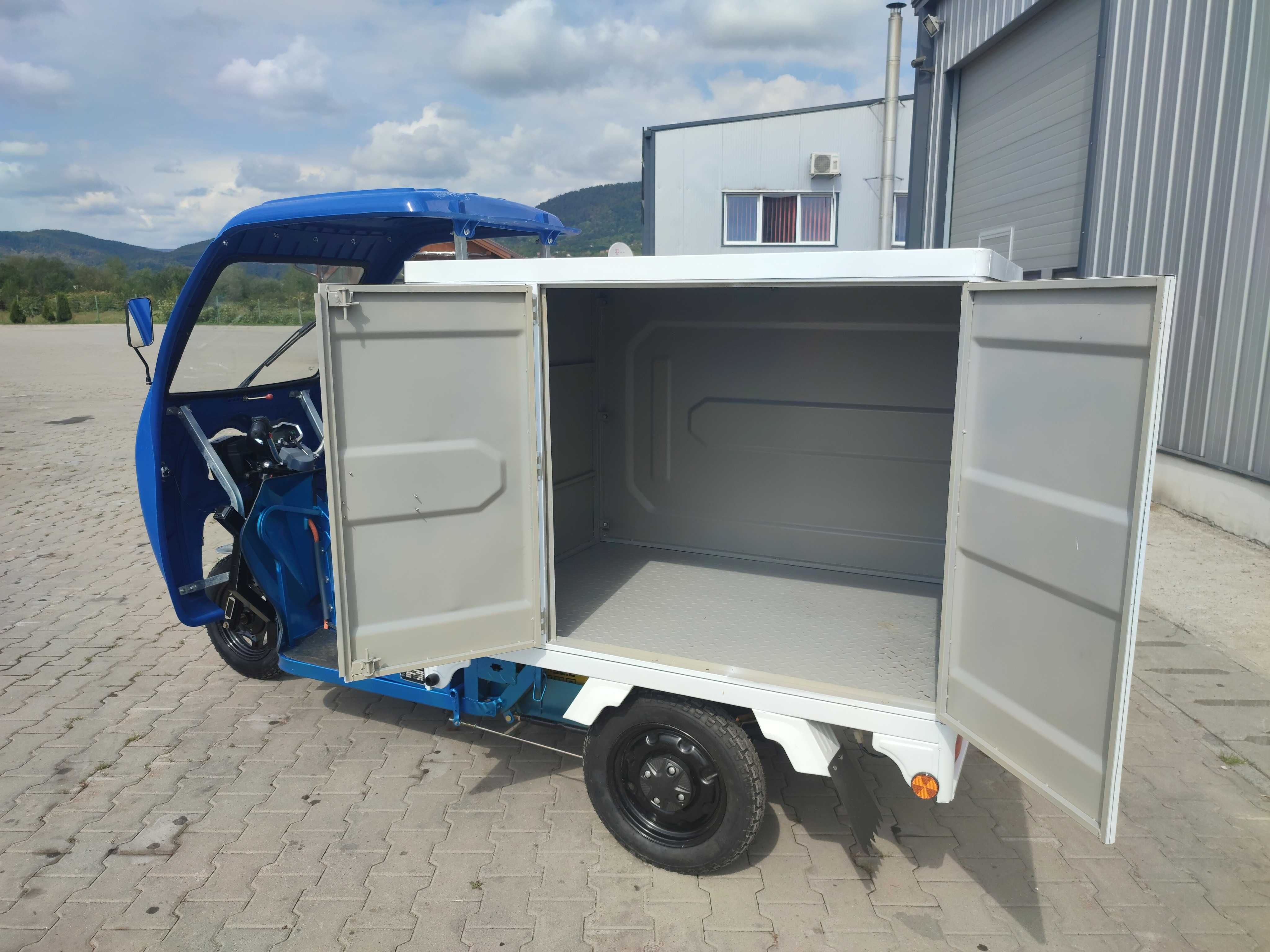 Triciclu electric NOU Baisan Cargo motor de 1800W