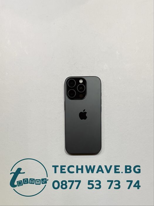 #Apple iPhone 16 Pro 128GB Black Titanium , втора употреба