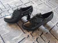 Туфли женские на шнурках