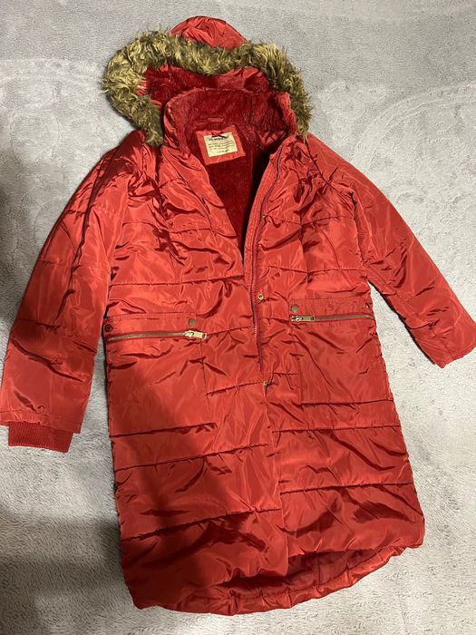 Куртка зимняя, длинная