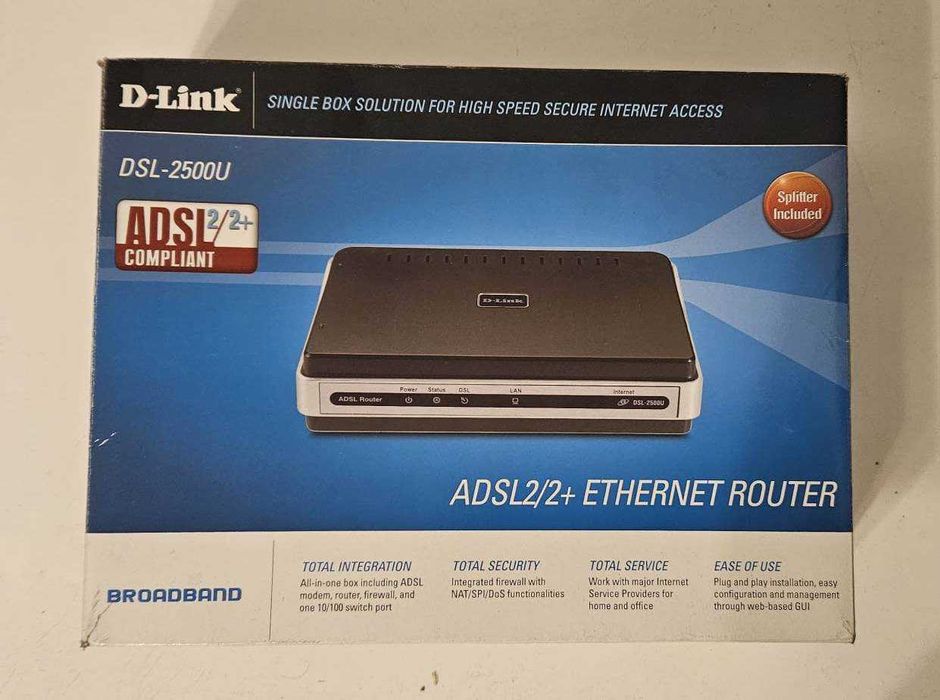 Маршрутизатор Dlink DSL 2500U