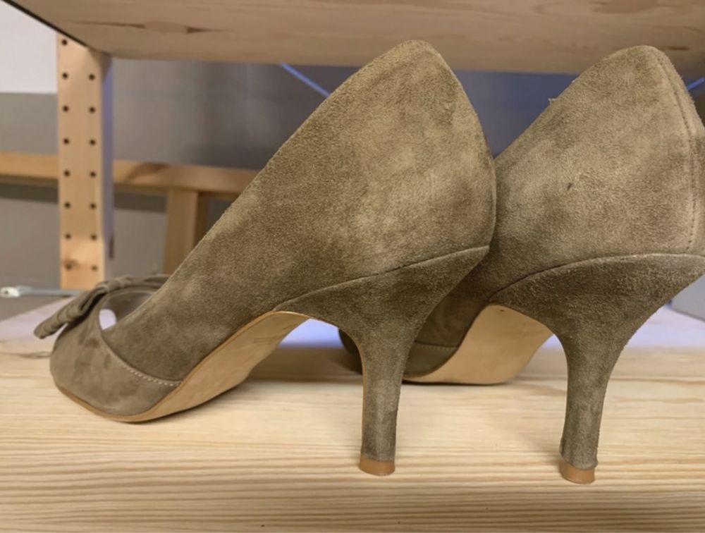 Sandale - pantofi piele ZARA