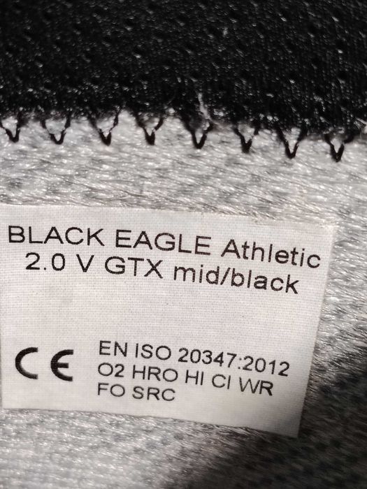 HAIX Black Eagle Athletic 2.0 V GTX, ghete, mr. 41, interior 27,5 cm