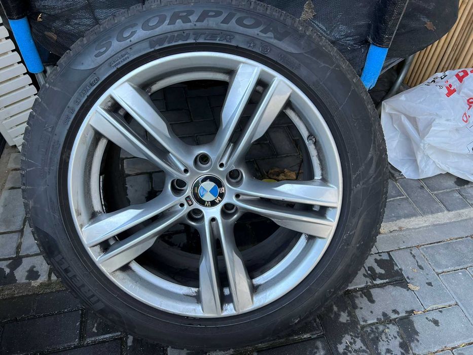 Set jante OEM BMW X5/X6 19 + anvelope iarnă Pirelli Scorpion Winter*RF