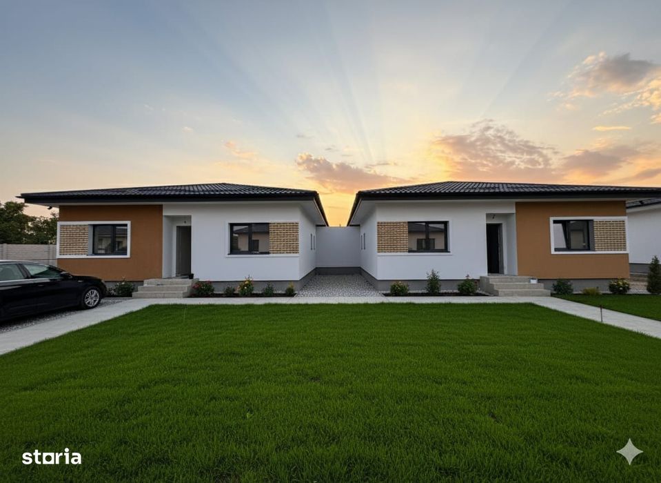 Casă individuală 130mp construiți, teren 396mp Tunari Str Randunicii