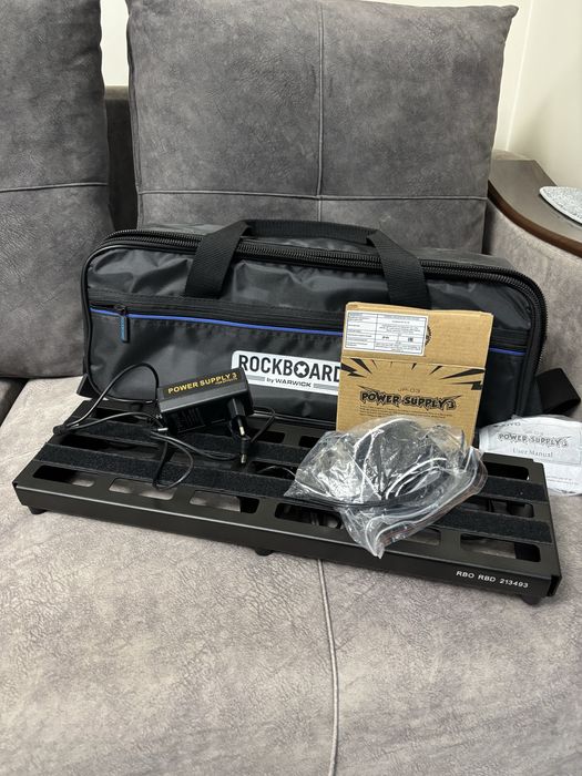 Педалборд Rockboard с питанием