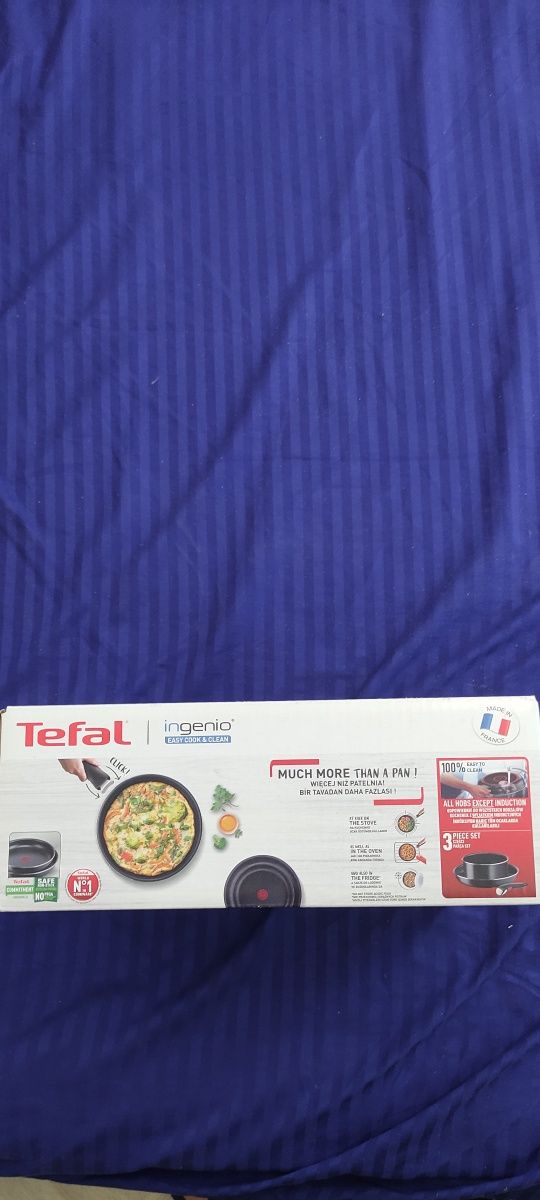 Tefal Комплект съдове за готвене Ingenio Easy Cook N Clean 3 части