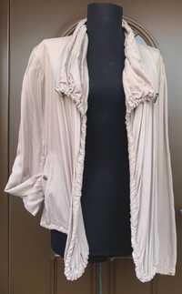 Michael Kors Superb Blazer Asimetric Chic Bej Fashion Original UK