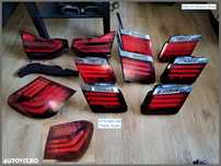 Tripla stop lampa semnalizare marsarier pozitii stanga dreapta spate aripa portbagaj haion Bmw Seria 7 G11 G12 F01 F02 F03 + LCI F04 hybrid 725d 730dx 740Li 740Le
