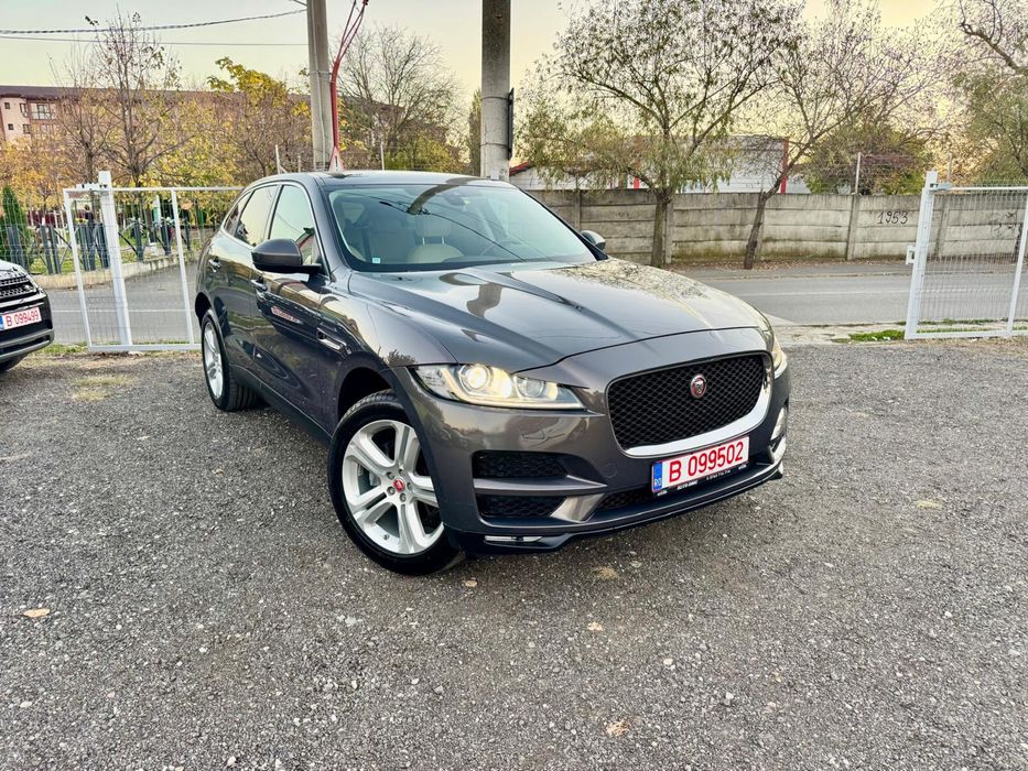 Jaguar F-Pace Automat Diesel 180 CP Ceasuri Digitale. Navigatie Mare