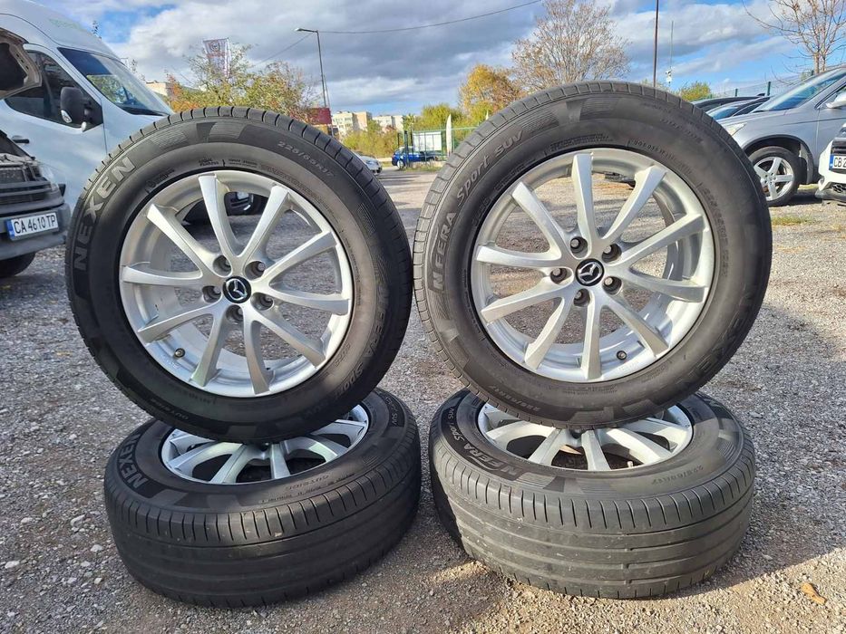 Продавам оригинални аломиниеви джанти 17 цола за мазда сх-5