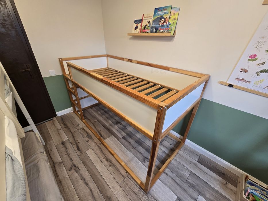 Дртско легло Ikea KURA  плюс матрак Икеа
