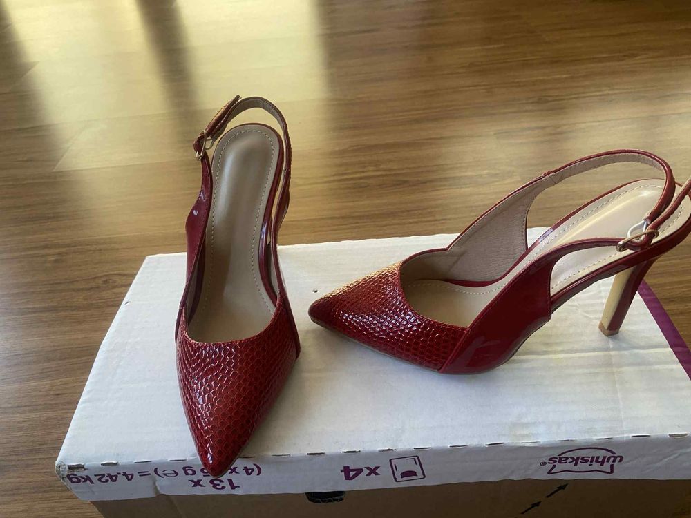 Pantofi piele naturala