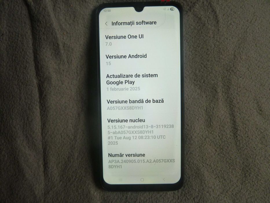 telefon samsung A05S,ram4gb/128gb,android 15,dual sim 4G,stare F.buna