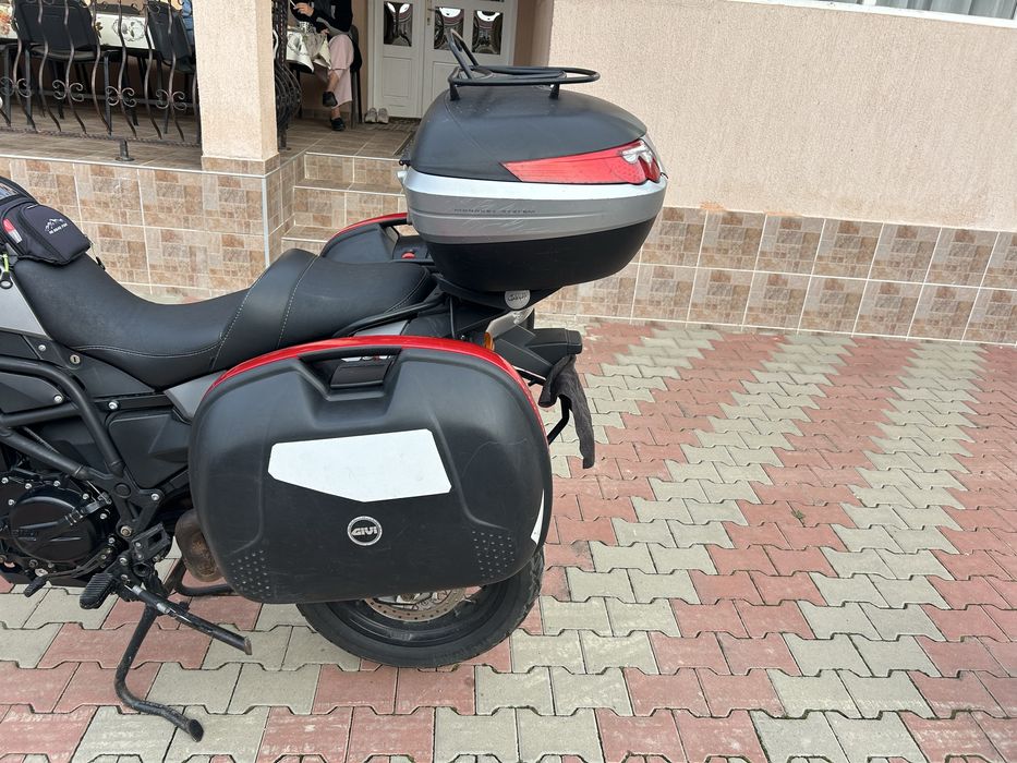 Side case bmw f 800 gs , genti laterale cu suport moto Givi