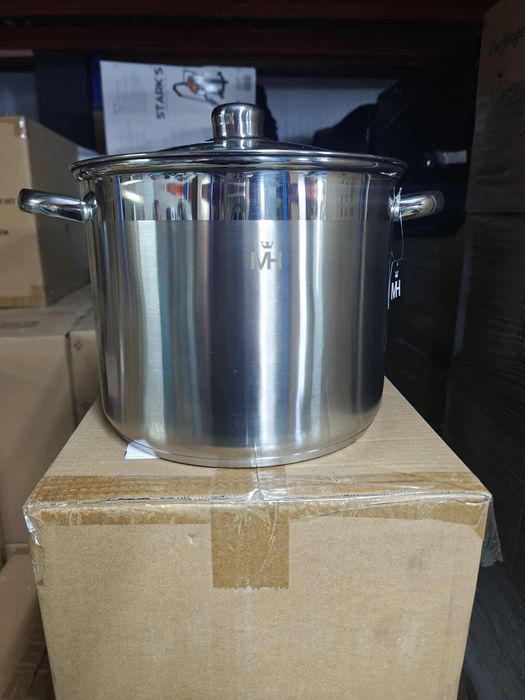 Неръждаема тенджера -  MERCURY HAUS COSMO PREMIUM – 19 литра