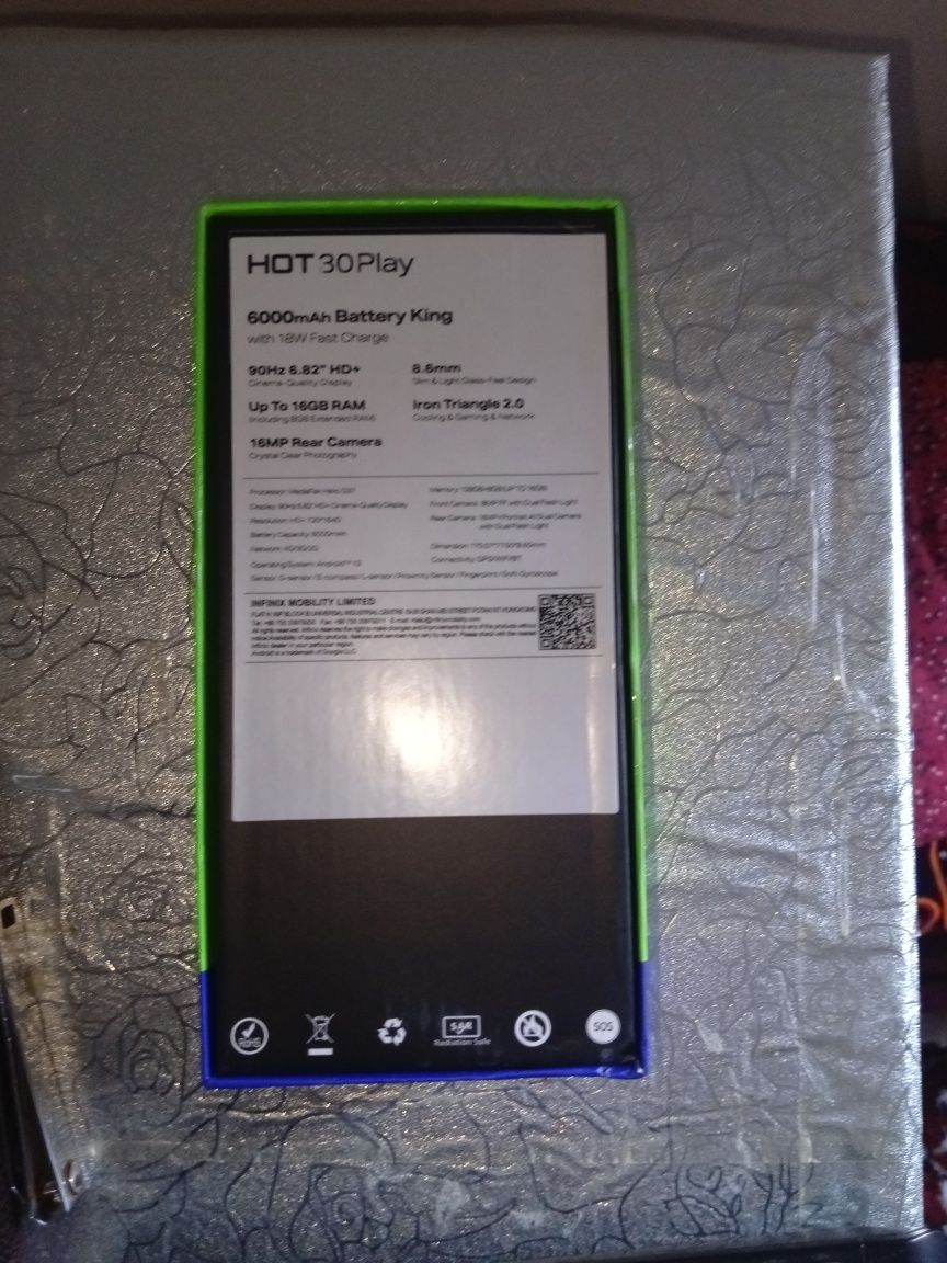 Infinix  not 30 play