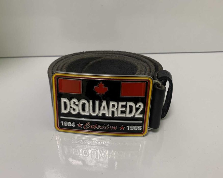 Нов колан на Dsquared D2 от естествена кожа дължина 115см