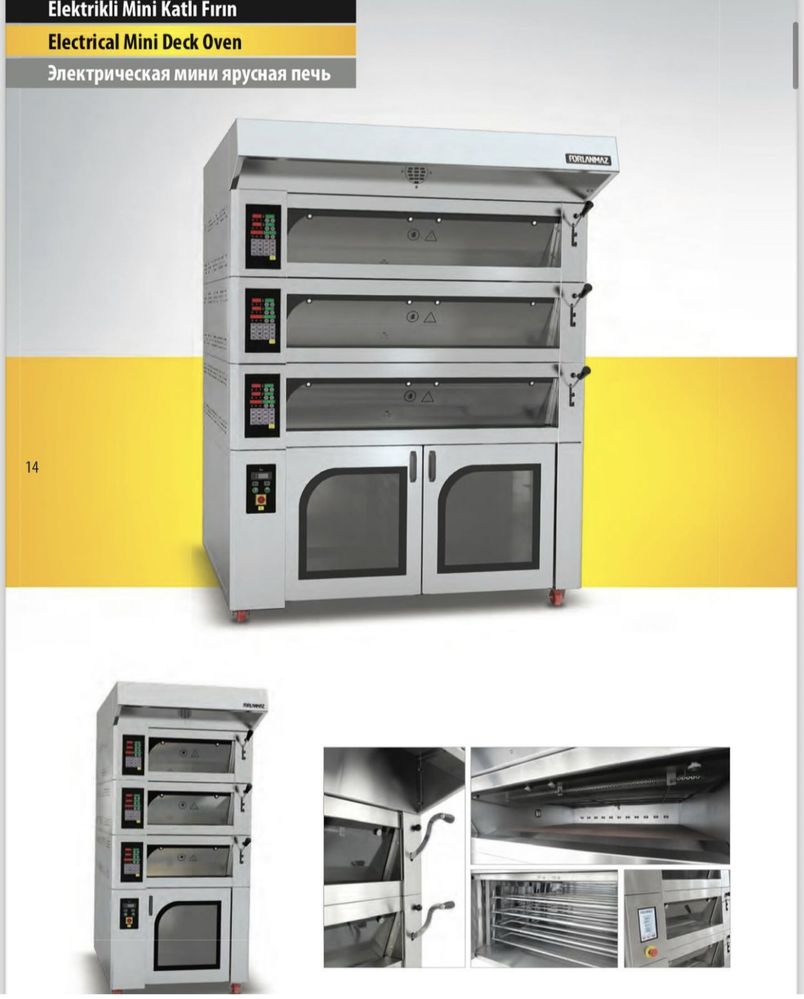 Печь хлебопекарная Porlanmaz Bakery  Machinery PMKF 12