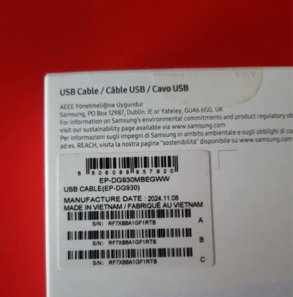 Cablu Samsung Type C Usb