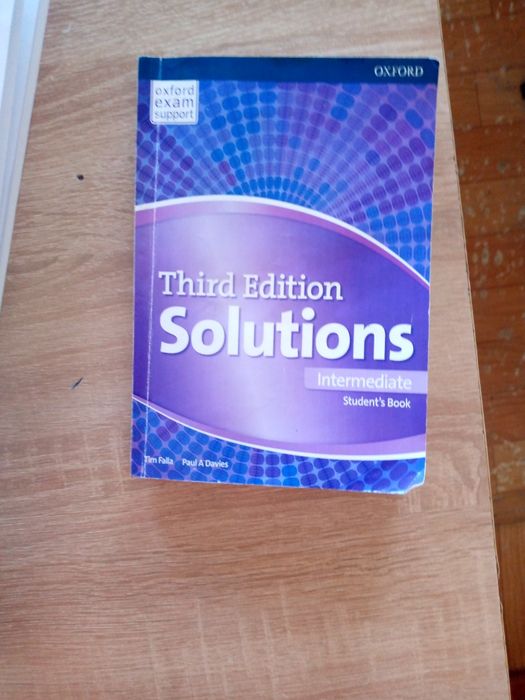 Kitob. Solution third edition intermediate