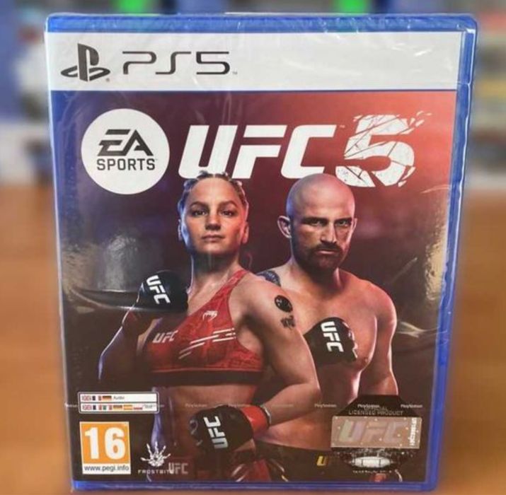 UFC 5 + GTA 5 для ps5 на Black myth wukong,Stellar blade