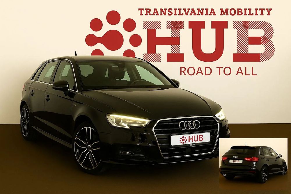Audi A3 GARANTIE pana la 3 ani / Rate Fixe / S-Line+ / S-Tronic / Istoric Serv