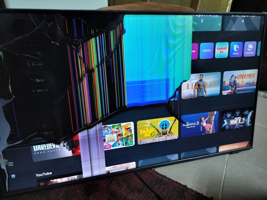 Tv samsung smart UE43CU8572U 108 cm ( display spart,piese)